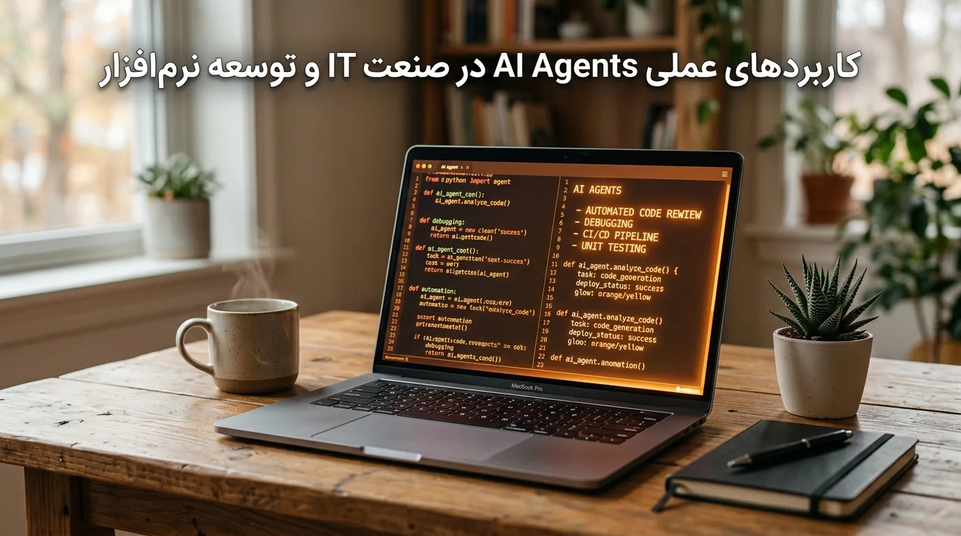 کاربردهای عملی AI Agents در صنعت IT و توسعه نرم‌افزار.webp